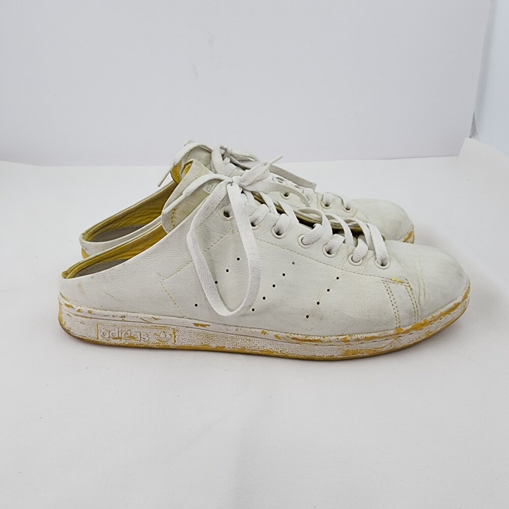 Altered/Painted Adidas Originals Stan Smith Mule Men 12 Clogs/Sneakers Rare